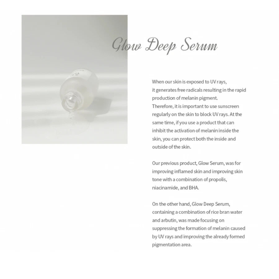 Beauty of Joseon Glow Deep Serum Rice Arbutin - 30ml